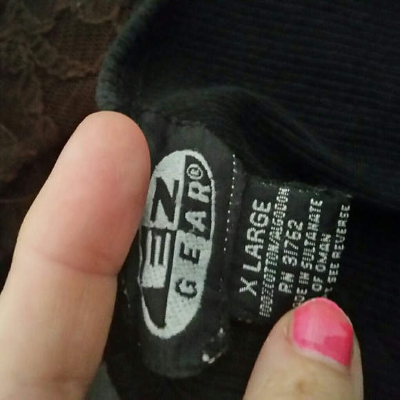 EZ Gear Black Knit Sleeveless Top Size XL - Picture 3 of 3